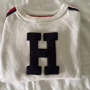 Tommy Hilfiger logo sweater top